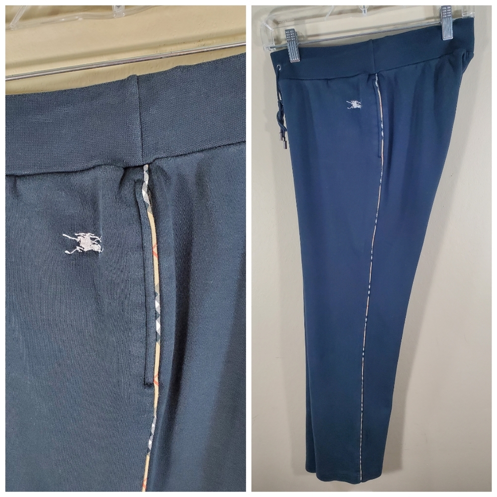 Burberry Golf Black Sweatpants Novacheck Side